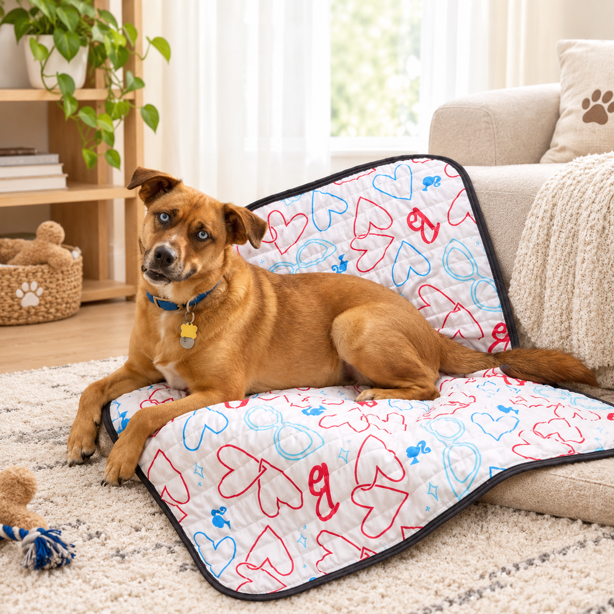 Cooling Pet Throw Blanket