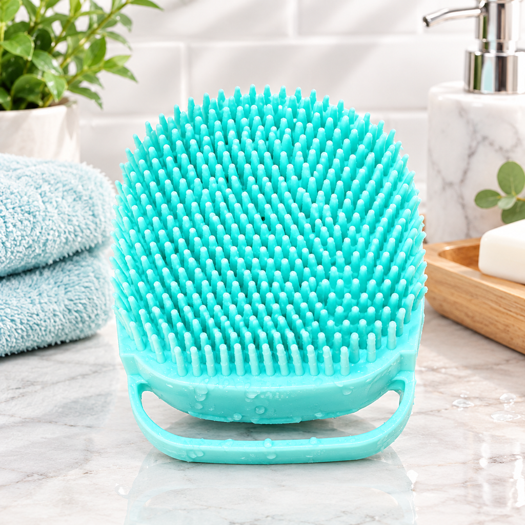 Refillable Pet Bath Massage Brush