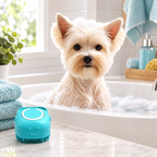 Refillable Pet Bath Massage Brush