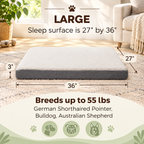 Cooling Gel Memory Foam Pet Bed