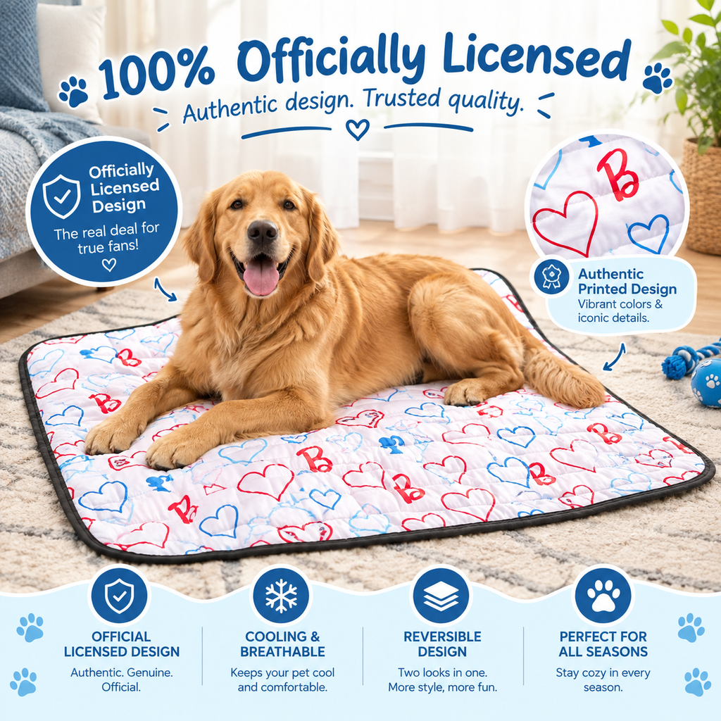 Cooling Pet Throw Blanket